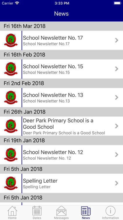 Deer Park Primary School screenshot-3