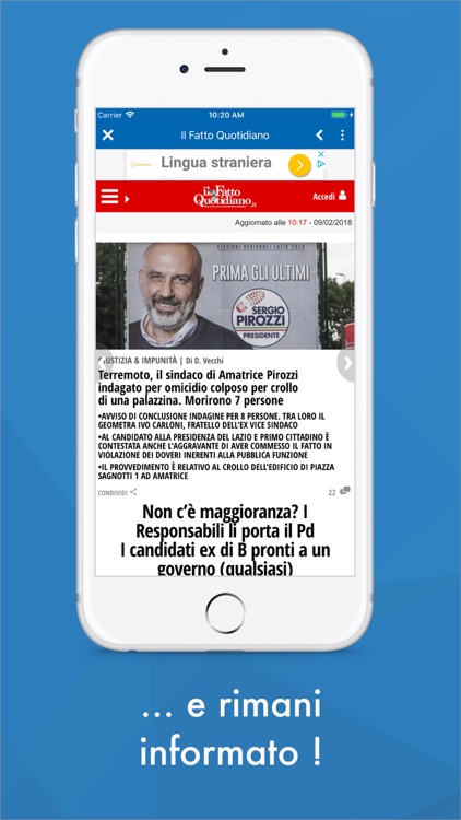 Italy News - Quotidiani Calcio screenshot-3
