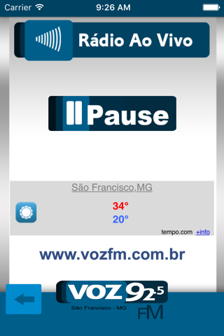 Radio Voz FM 92,5 screenshot 2