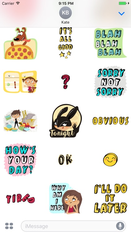 Funny Cartoon Messages