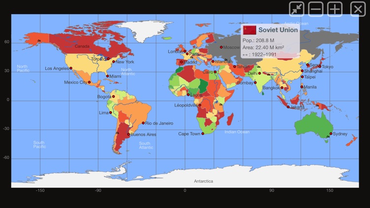 World atlas & map MxGeo Pro screenshot-9