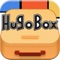 Hugo Box - designed by our artist Hugo