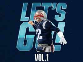 Stick a bit of PATRIOTS pride to your iMessages