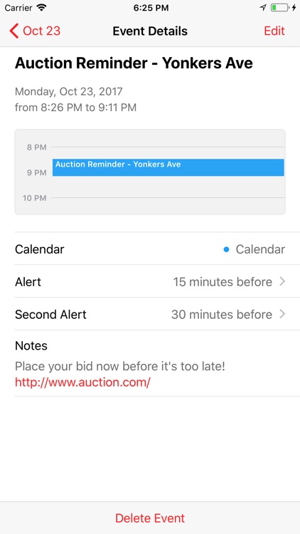 Real Estate Auction Calendar screenshot-4