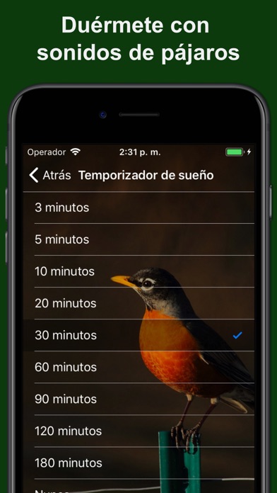 Bird Alarm Clock & Sleep SoundCaptura de pantalla de5
