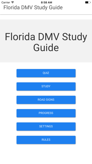 Florida DMV Study Guide