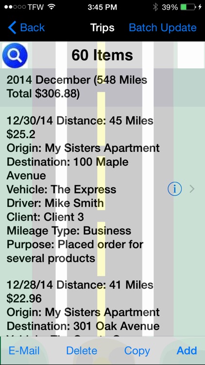 Track My Mileage screenshot-3