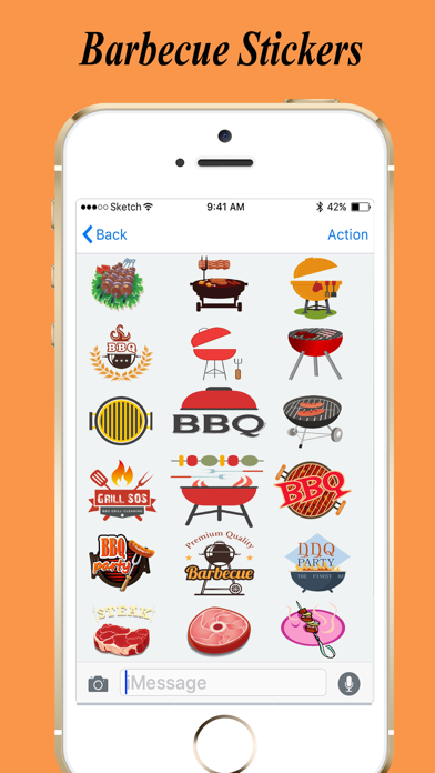 Barbecue Emojis screenshot 2