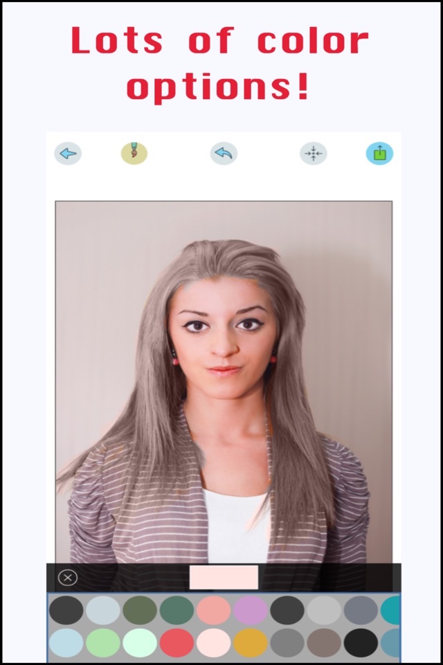 Hair & Lip Color Changer screenshot 3