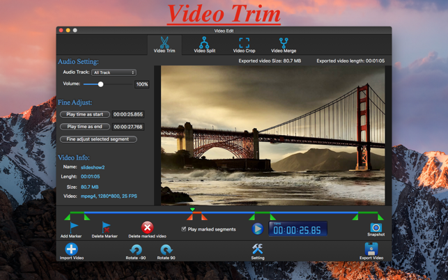 Video Edit Pro - Video Trim(圖1)-速報App