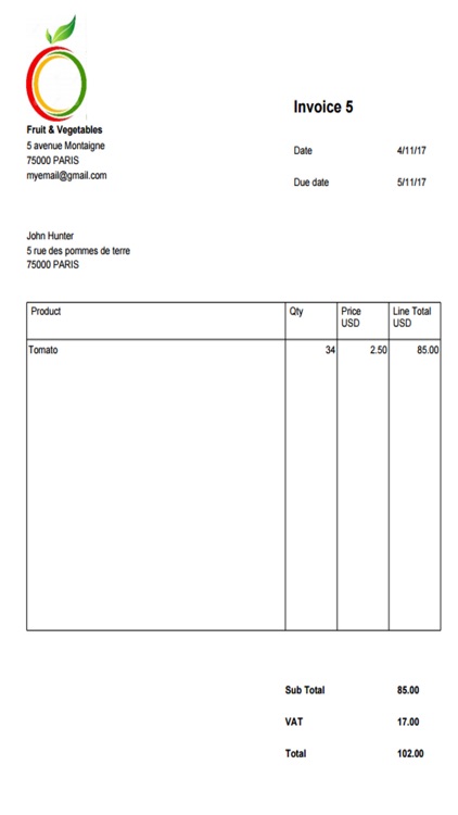 Invoice Pro.