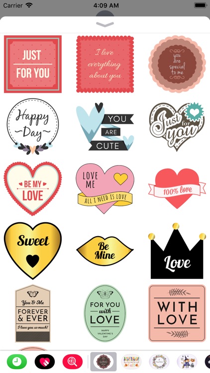 Lovely & Sweet Stickers Set