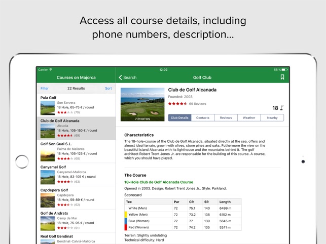 Albrecht Golf Guide for iPad(圖2)-速報App