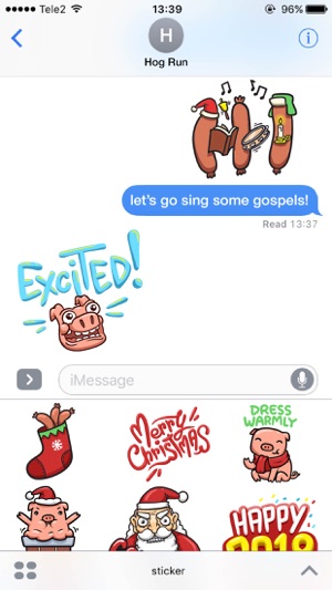 Hog Run Stickers(圖3)-速報App