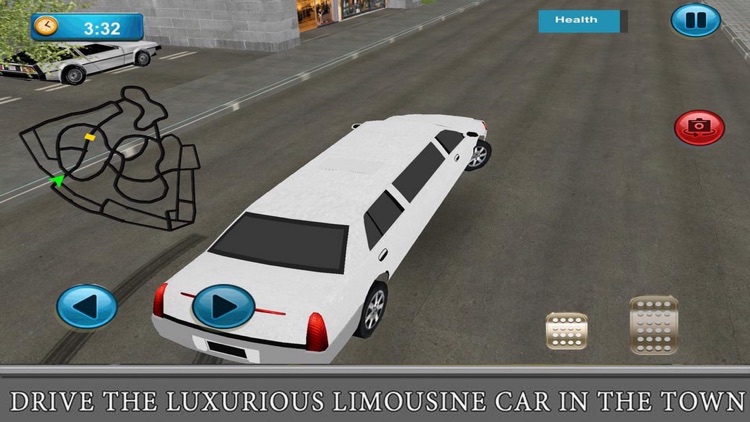 Real Limo Driving Traffic