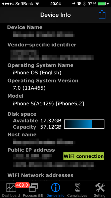 SysStats Monitor screenshot 2