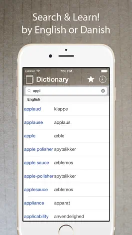 Game screenshot Danish English Dictionary Pro mod apk