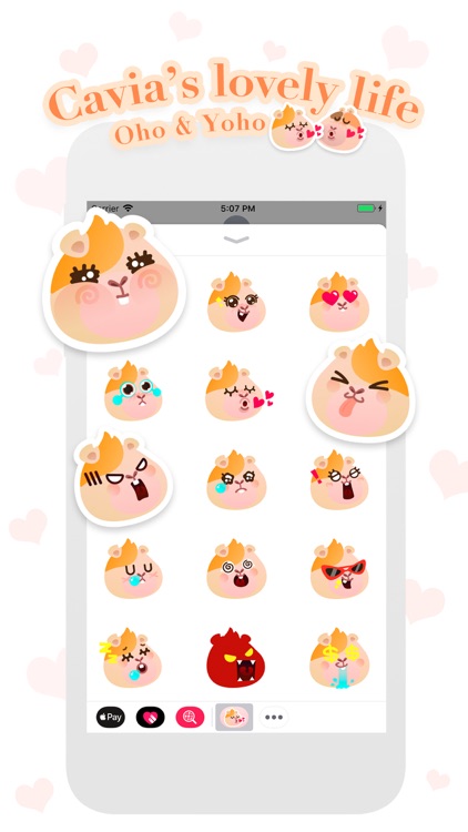 Cavia Oho Stickers