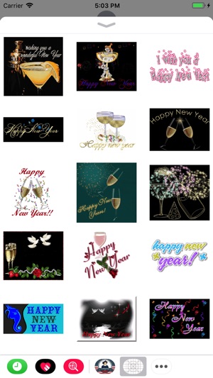 New Year & Diwali GIF Stickers(圖2)-速報App