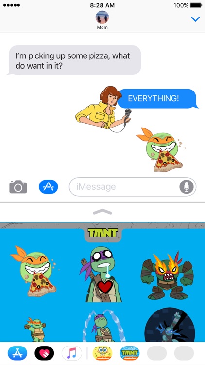 TMNT Stickers for iMessage screenshot-3