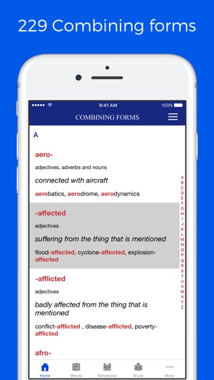 Combining Forms Dictionary(圖1)-速報App