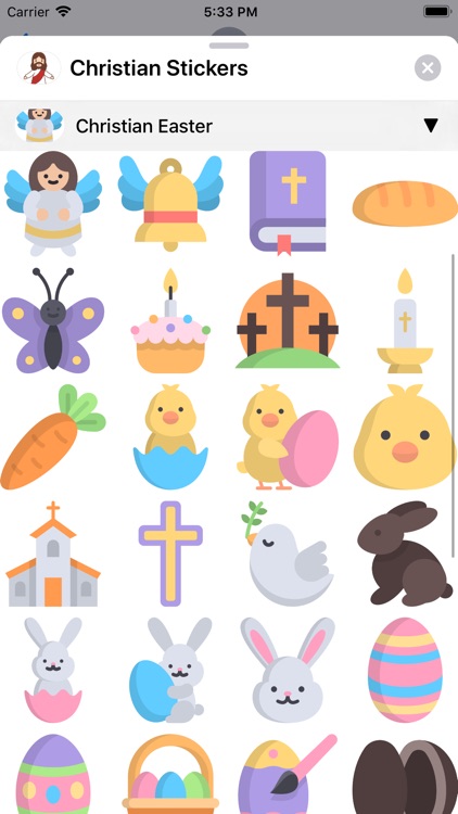 Christian Stickers App screenshot-8
