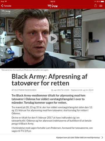 TV 2 Fyn - Nyheder og video screenshot 2