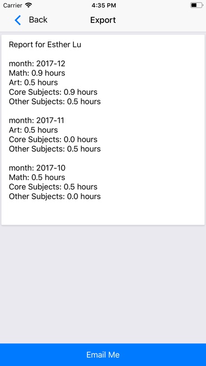 Homeschool Time Tracker screenshot-4