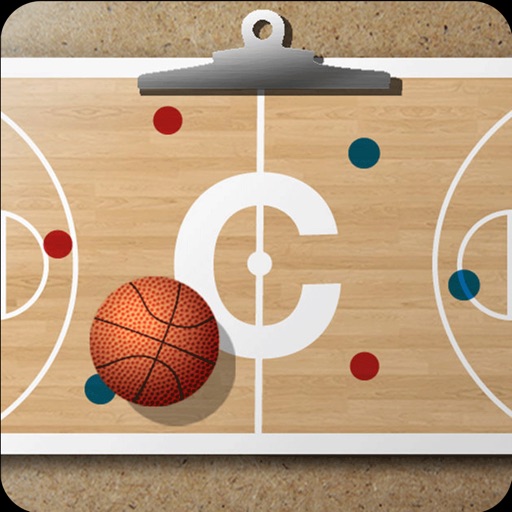 Basketball coach's clipboard Icon