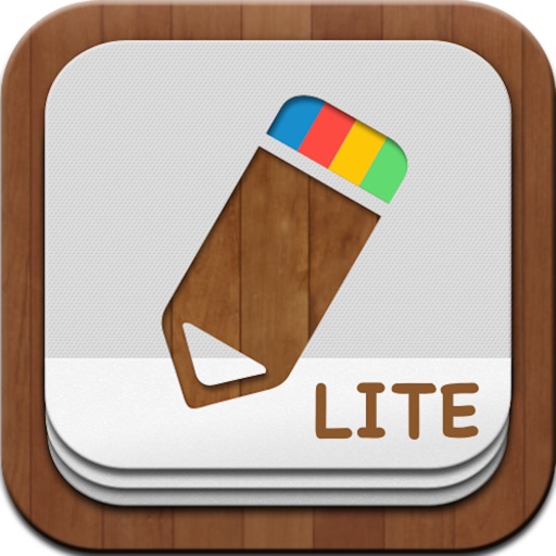 PhotoNoter Lite - write beautiful note on your photo iOS App