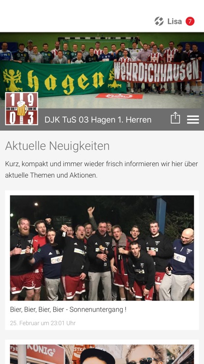 DJK TuS 03 Hagen 1. Herren