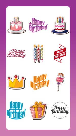 Happy Birthday Emoji Sticker