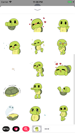 Happy Little Turtle Stickers(圖3)-速報App