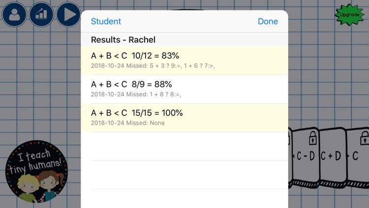 Tiny Human Math Compare Lite screenshot-6