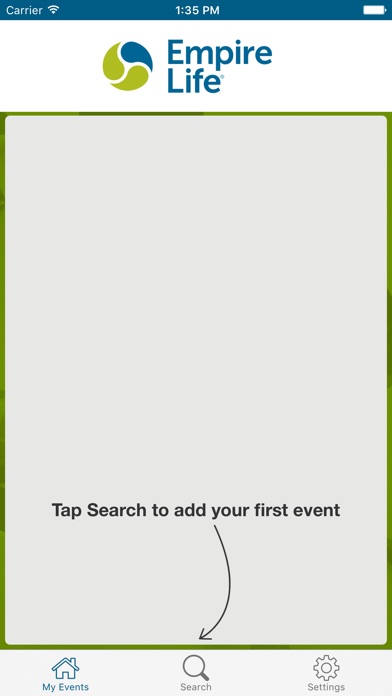 Empire Life Events App screenshot 2