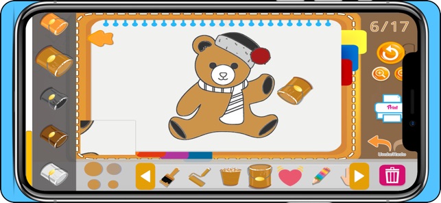 Teddy Bear Coloring Book(圖3)-速報App