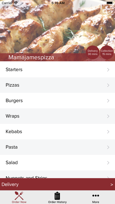 Mama James Pizza screenshot 2