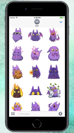 Lovely Batty Stickers(圖1)-速報App