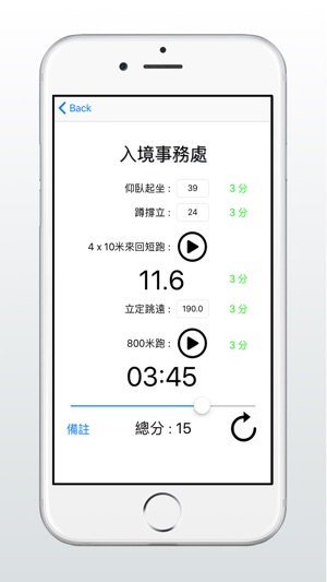 紀律部隊體能測試(圖4)-速報App