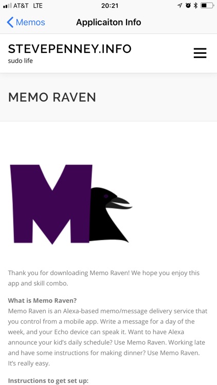 Memo Raven