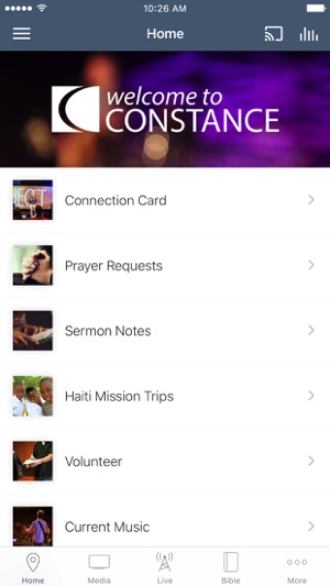 Constance Free Church App