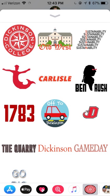 Dickinson Sticker Pack