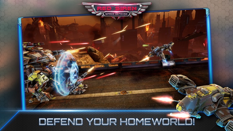 Red Siren: Space Defense screenshot-0