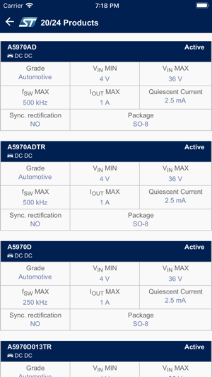 ST Voltage Regulators Finder(圖3)-速報App