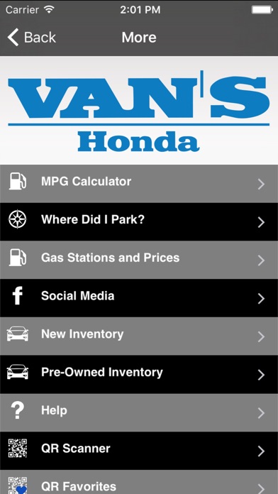 Van's Honda screenshot 2