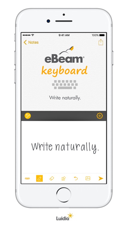 eBeam keyboard (for Smartpen)