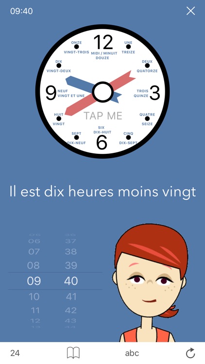 Learn French. Time.