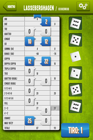 Yatzy Online Complete screenshot 2