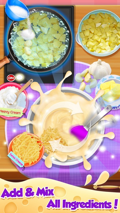 Cheesy Potatoes - Trendy Food screenshot 2