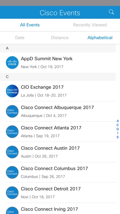 Cisco Events App screenshot-3